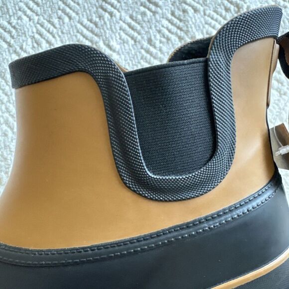 CHOOKA Rain Boots 10Chelsea Duck Outdoor Faux Fur Shoes Waterproof Ankle Booties - Picture 9 of 10